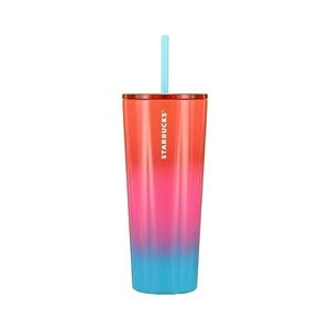 🔥 Starbucks 2023 Ombre Gradient Sunset 24oz Stainless Steel Tumbler